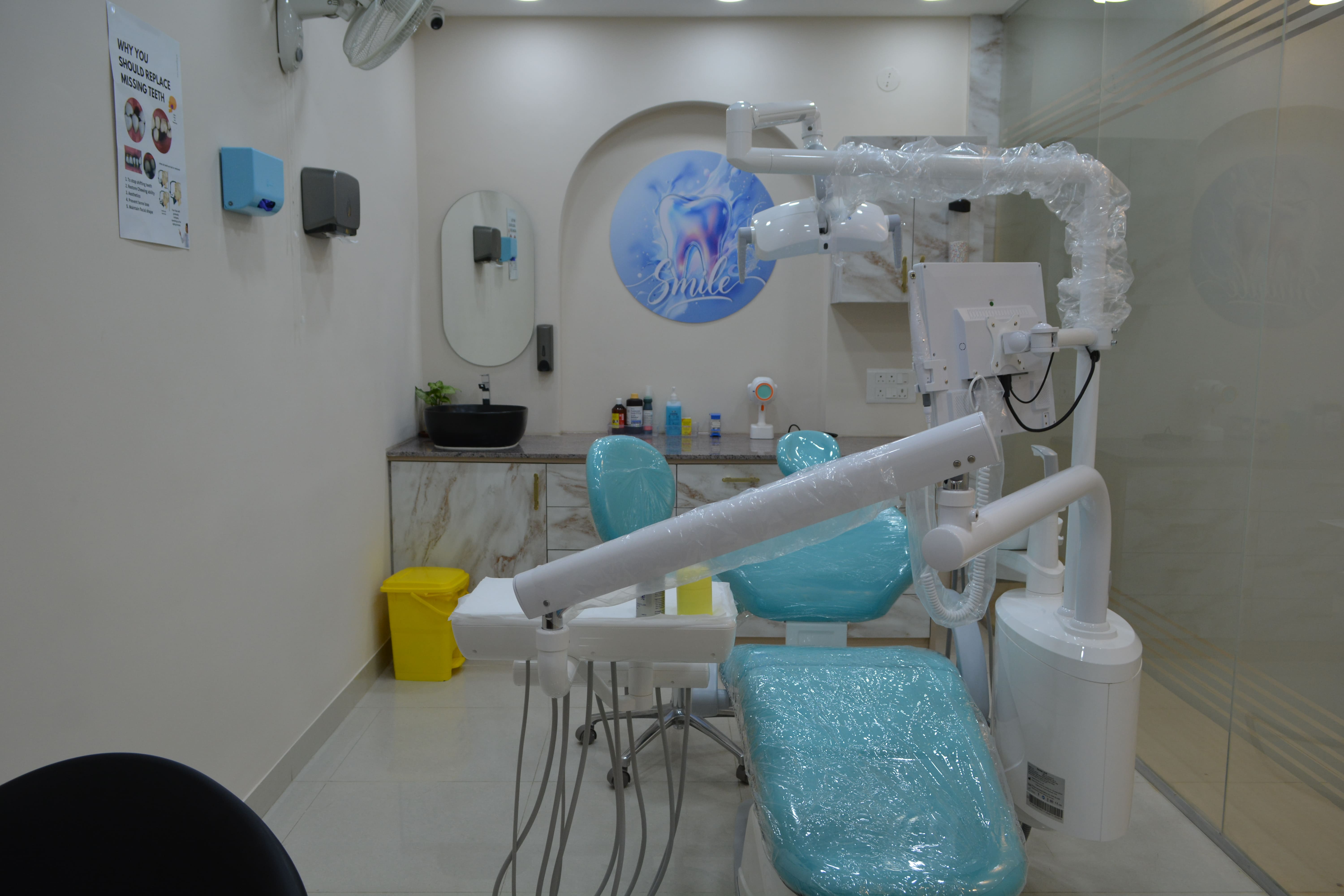 Dental procedure setup area 2