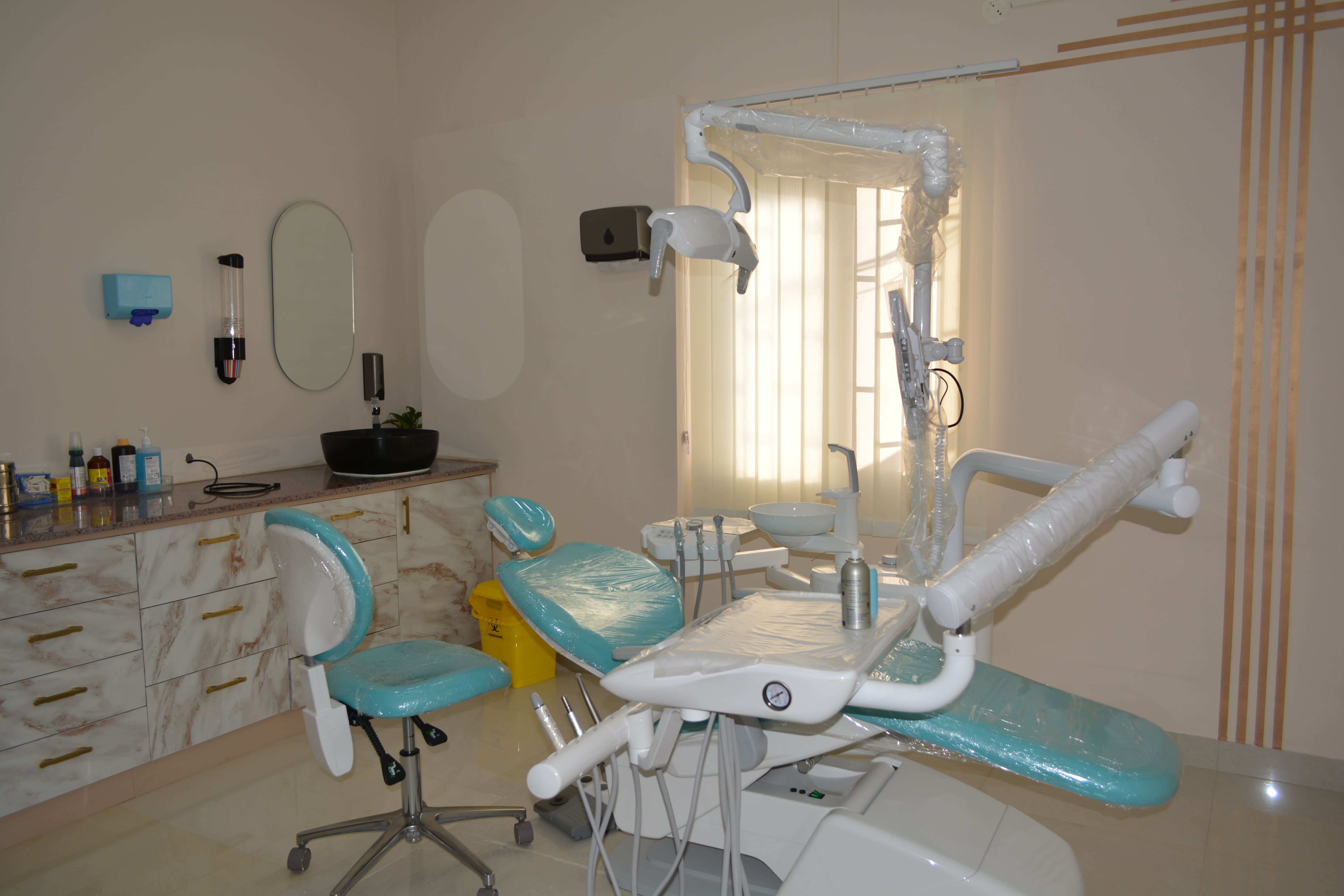 Dental procedure setup area 4